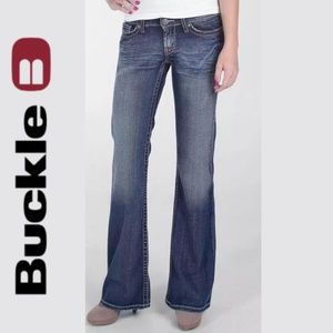 Buckle Star Stretch Jeans